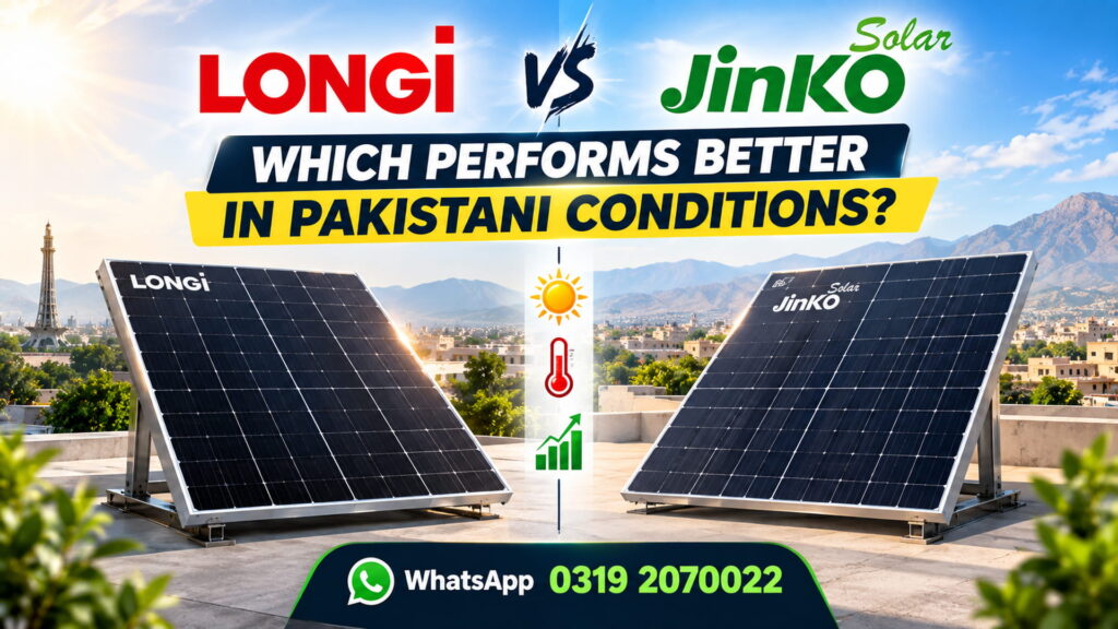 Longi vs Jinko: Which Performs Better in Pakistani Conditions?