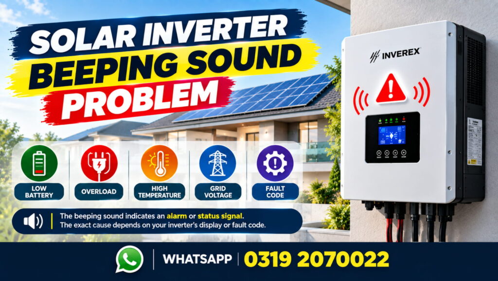 Solar Inverter Beeping Sound Problem