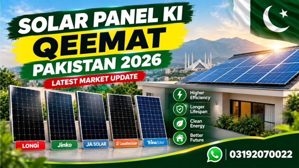 Solar Panel ki Qeemat Pakistan 2026