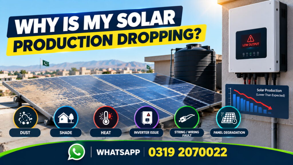 Why is my Solar Production Dropping?