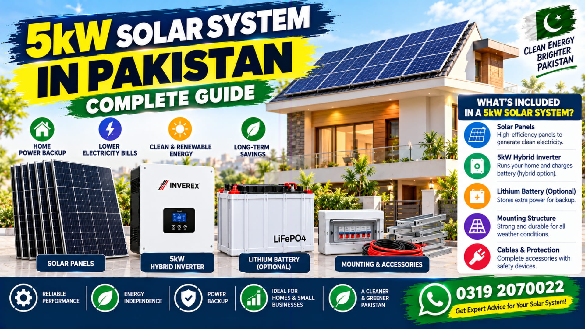 5kW Solar System Price in Pakistan