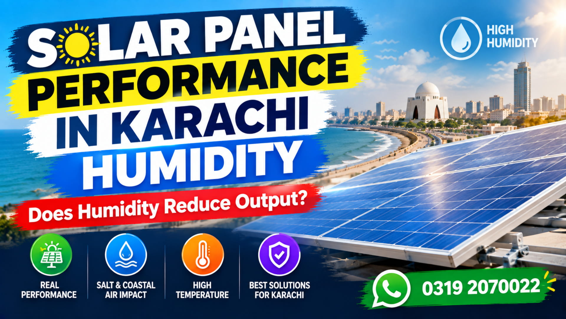 Solar Panel Performance in Karachi Humidity