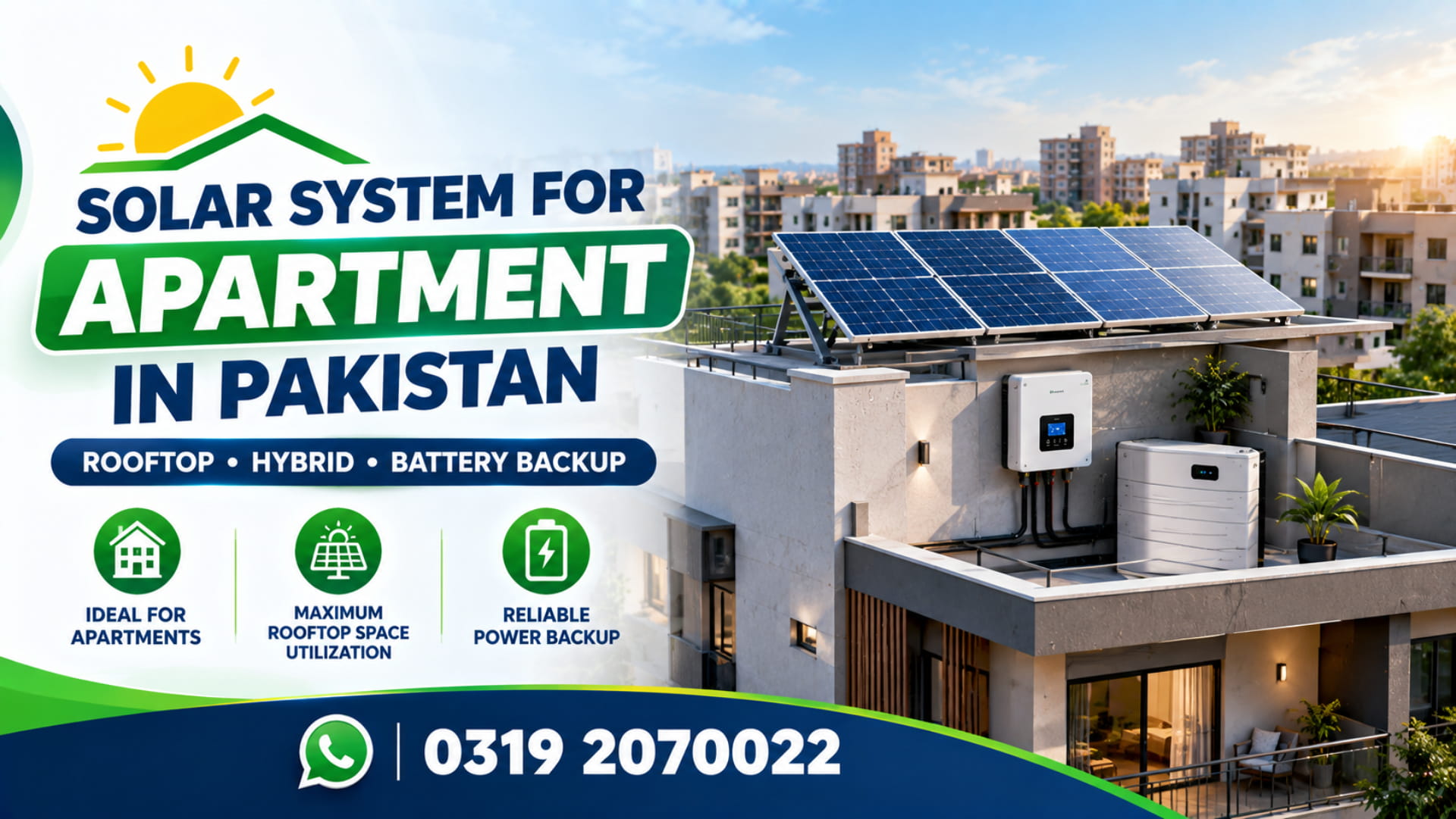 Solar System for an Apartment in Pakistan: is it Possible?