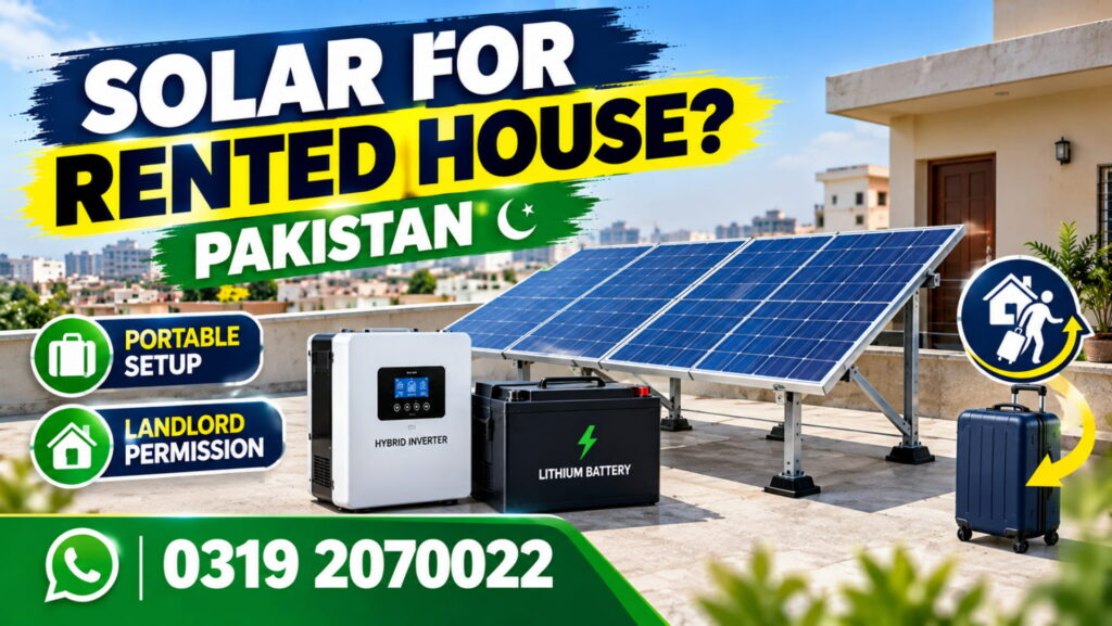 Solar for a rented house in Pakistan: is it worth it?